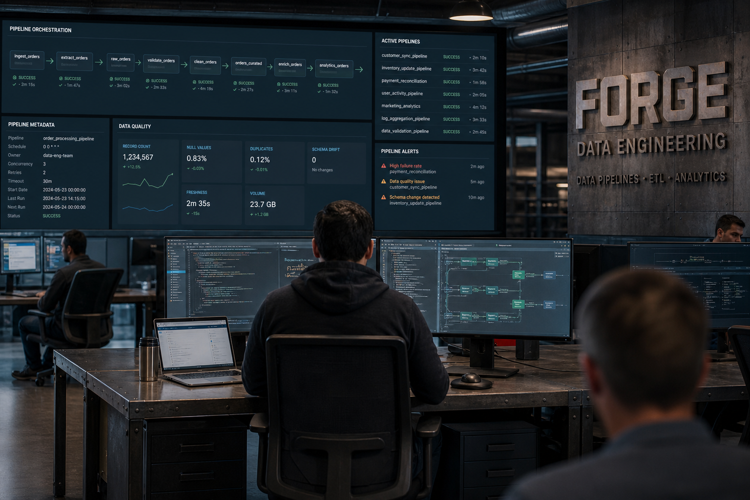 Real-time analytics engine case study
